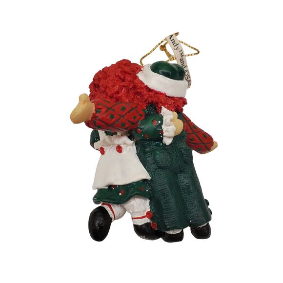 Vintage Raggedy Ann and Andy 1998 Christmas Ornament Vintage Christmas - Picture 8 of 14